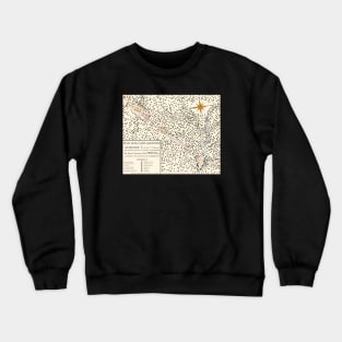 Battle of Alamance Map Crewneck Sweatshirt